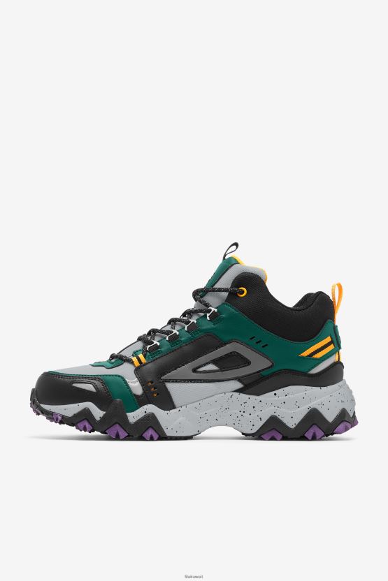 حذاء Fila Highrise/Sycamore/Gold للرجال من Oakmont TR Mid BX00H464 شاهقة/الجميز/الذهب FILA
