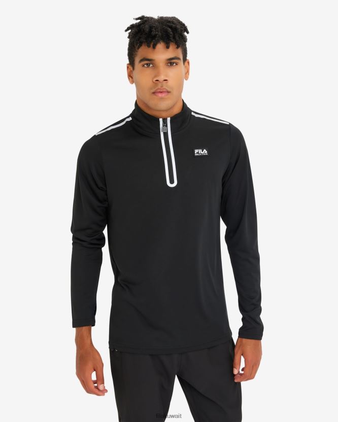حذاء Fila الرجالي Luca QTR بسحاب أسود BX00H42599 أسود FILA