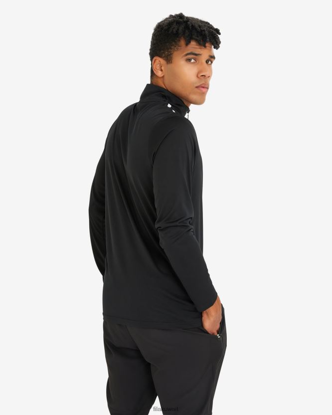 حذاء Fila الرجالي Luca QTR بسحاب أسود BX00H42599 أسود FILA
