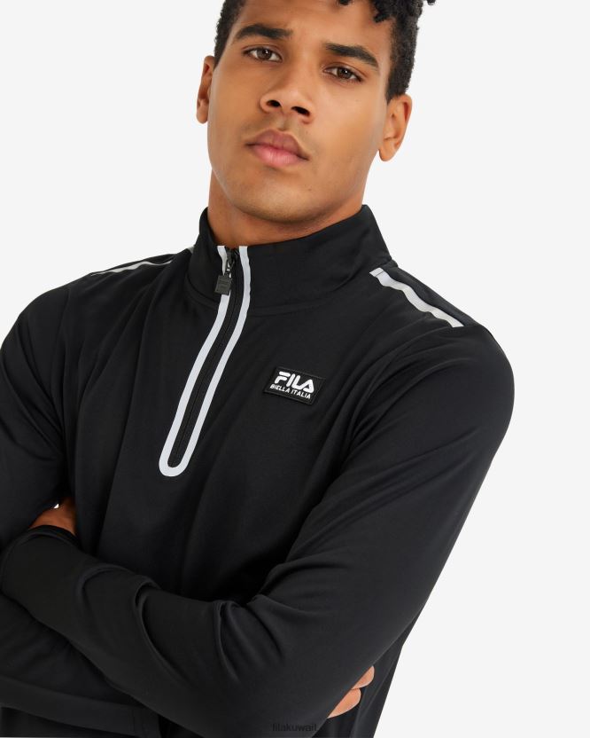 حذاء Fila الرجالي Luca QTR بسحاب أسود BX00H42599 أسود FILA