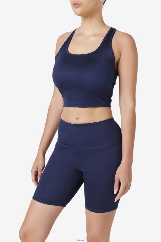 خزان المحاصيل القابل للعكس من Fila Navy Zuri BX00H41456 القوات البحرية FILA