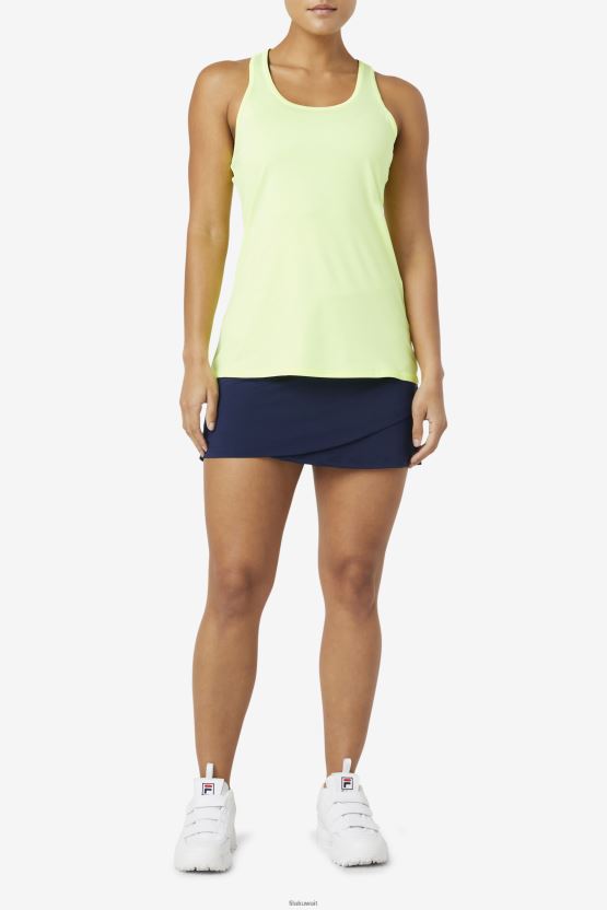 Fila Pickleball Racerback خزان أصفر هيذر BX00H42023 هيذر أصفر FILA