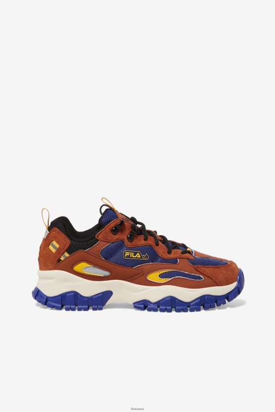 حذاء نسائي من Fila Ray Tracer TR 2 بومباي بني/أزرق/إكرو BX00H41315 بومباي بني/أزرق/إكرو FILA