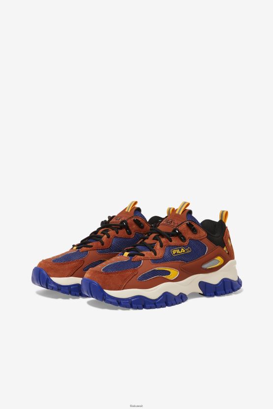حذاء نسائي من Fila Ray Tracer TR 2 بومباي بني/أزرق/إكرو BX00H41315 بومباي بني/أزرق/إكرو FILA