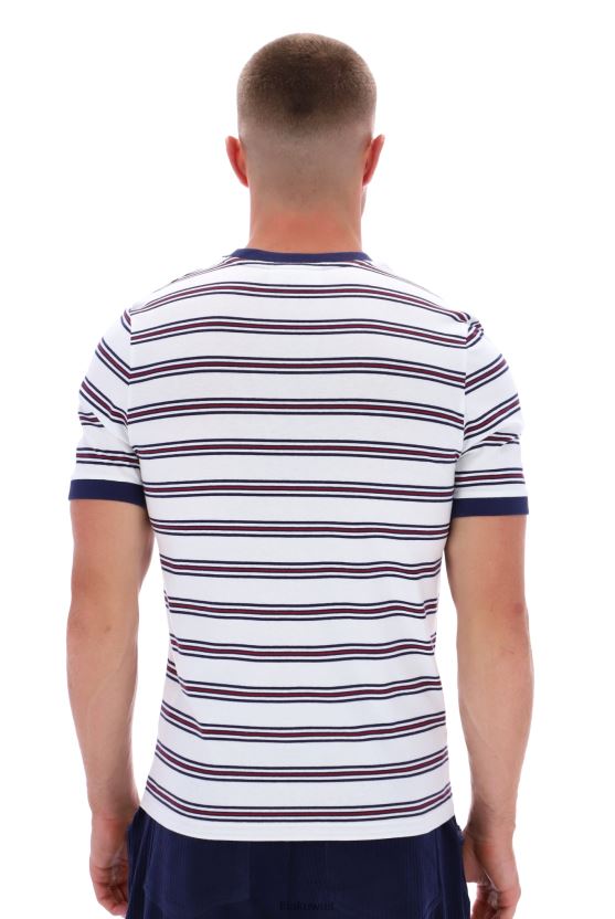 تي شيرت Fila Santiago Ringer مع شريط تراثي BX00H43307FILA