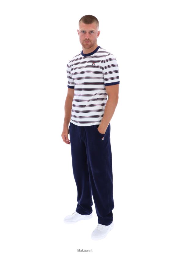 تي شيرت Fila Santiago Ringer مع شريط تراثي BX00H43307FILA