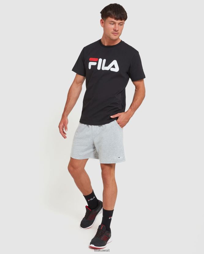 شورت جيرسي كلاسيكي للرجال Fila Silver Marle BX00H42438 مارل فضي FILA