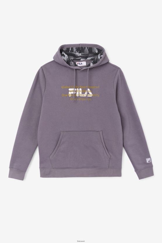 سترة بغطاء للرأس من Fila Thunderstorm/أبيض/زيتوني BX00H4550 عاصفة رعدية / أبيض / زيتون FILA