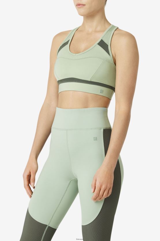 حمالة صدر رياضية من Fila Uplift Racerback بالريحان/الزعتر BX00H41819 ريحان / زعتر FILA