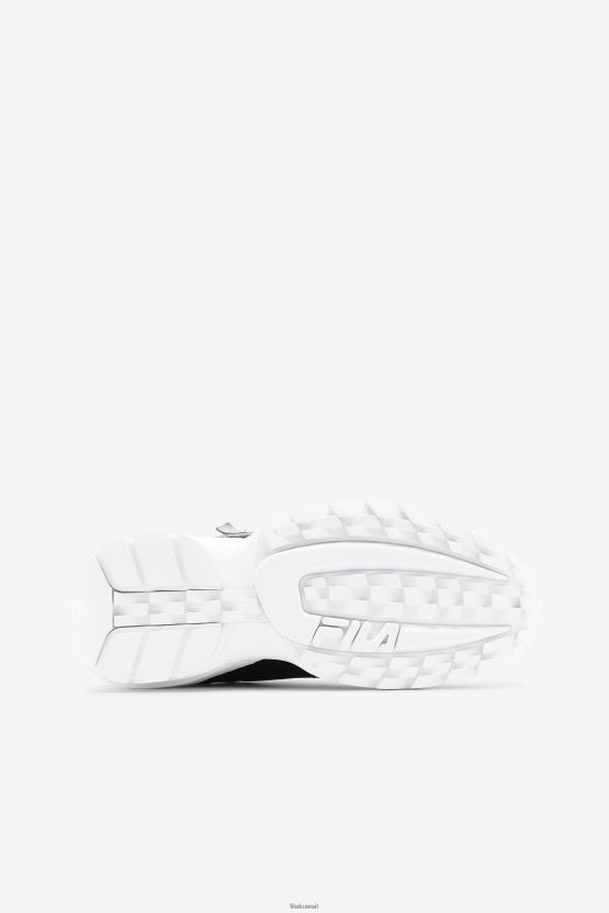 Fila Women's Disruptor 2 EXP أسود/نصب تذكاري/أبيض BX00H41237 أسود / نصب تذكاري / أبيض FILA