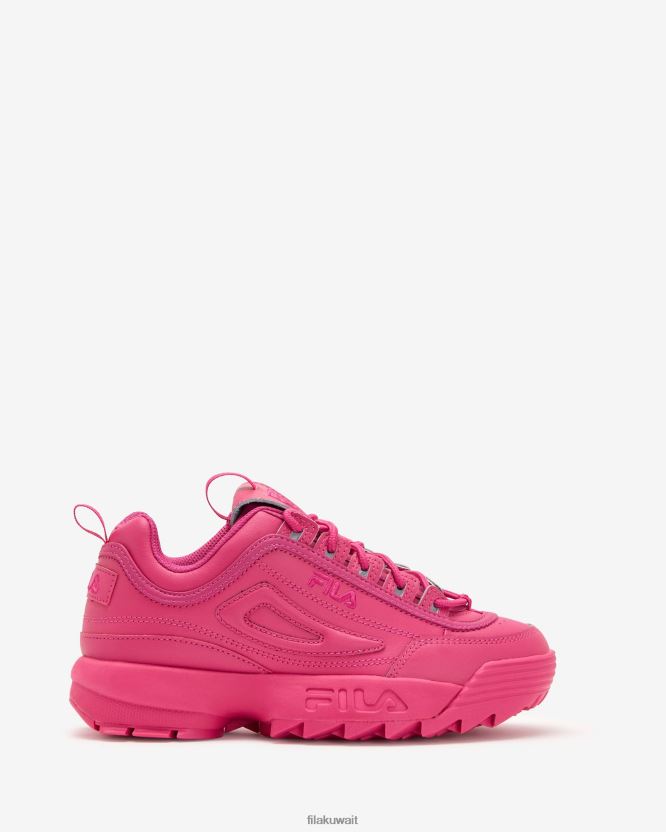Fila Women's Disruptor II بريميوم فوكروز/فوكروز BX00H42869 الفركوز / الفركوز FILA