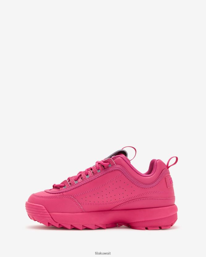 Fila Women's Disruptor II بريميوم فوكروز/فوكروز BX00H42869 الفركوز / الفركوز FILA
