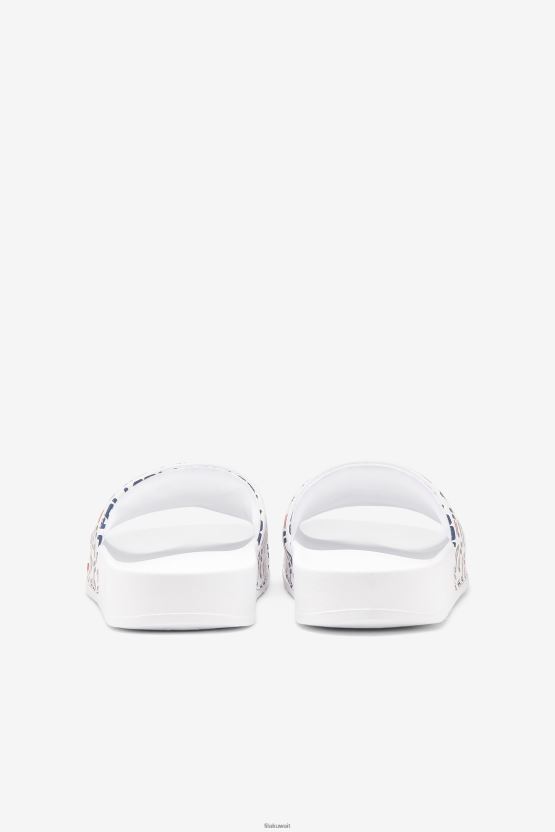 أبيض / كحلي / أحمر Fila Women's Drifter Mood 2 BX00H41371 أبيض / كحلي / أحمر FILA
