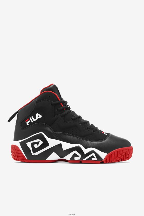 Fila للرجال mb أسود/أبيض/أحمر BX00H473 أسود / أبيض / أحمر FILA