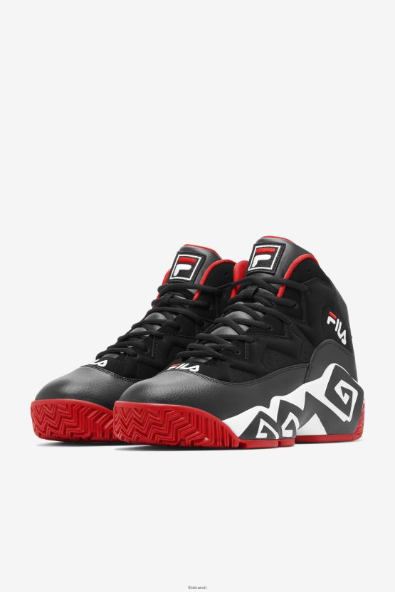 Fila للرجال mb أسود/أبيض/أحمر BX00H473 أسود / أبيض / أحمر FILA