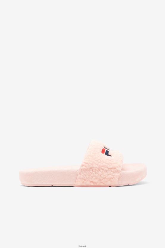 حذاء Fuzzy Drifter Fila للسيدات وردي/كحلي/أحمر BX00H41352 الوردي / البحرية / الأحمر FILA