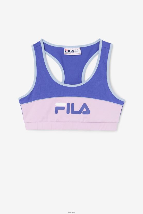 حمالة صدر Kairi Top Fila أزرق/أوركيد/أزرق/أبيض BX00H41484 أزرق / أوركيد / أزرق / أبيض FILA