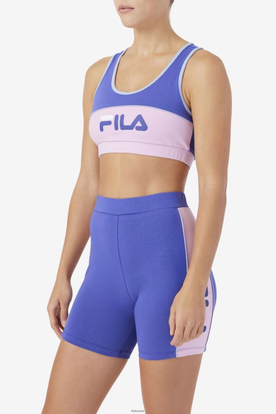 حمالة صدر Kairi Top Fila أزرق/أوركيد/أزرق/أبيض BX00H41484 أزرق / أوركيد / أزرق / أبيض FILA