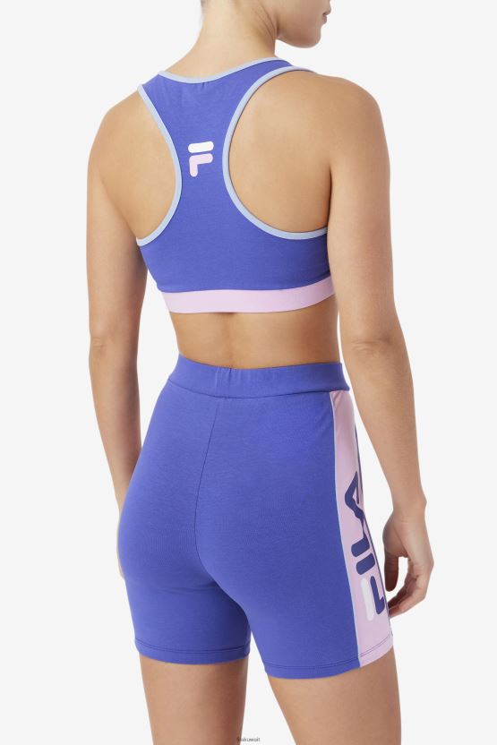 حمالة صدر Kairi Top Fila أزرق/أوركيد/أزرق/أبيض BX00H41484 أزرق / أوركيد / أزرق / أبيض FILA