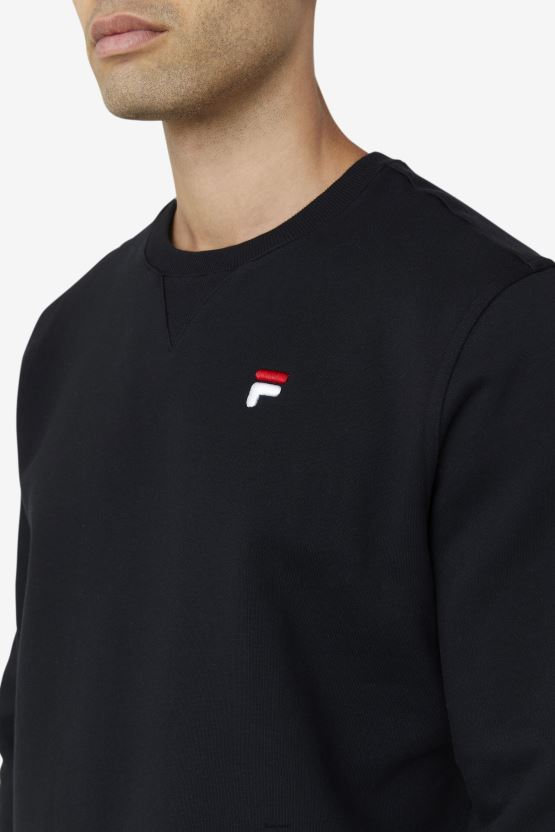 Kieve البلوز فيلا سوداء BX00H4443 أسود FILA