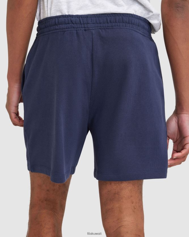 شورت سيان للرجال من New Navy Fila BX00H42421 البحرية الجديدة FILA