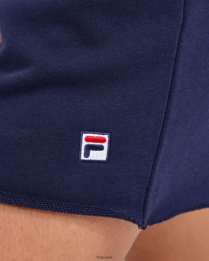 شورت سينزيا قصير للنساء من New Navy Fila BX00H42835 البحرية الجديدة FILA