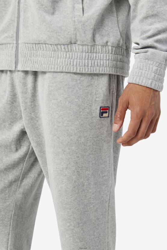 هيذر رمادي O-Fit القطيفة بانت فيلا BX00H4558 هيذر رمادي FILA