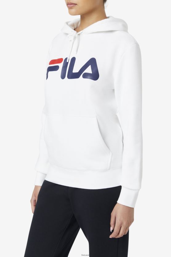 أبيض / Peacoat لوسي هوديي فيلا BX00H41524 أبيض / معطف FILA