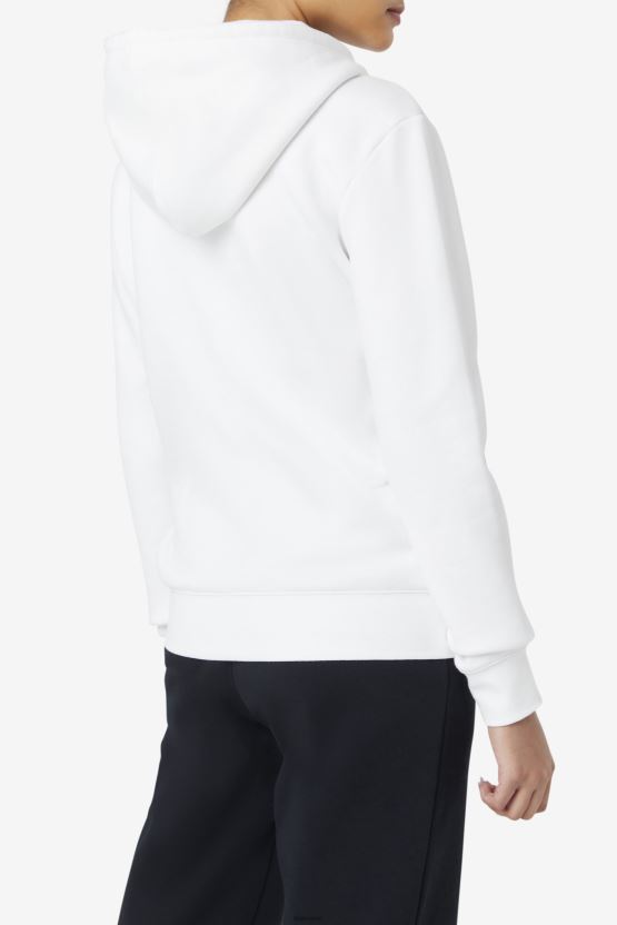 أبيض / Peacoat لوسي هوديي فيلا BX00H41524 أبيض / معطف FILA