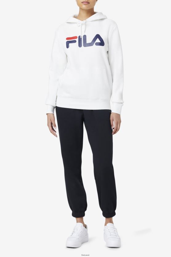 أبيض / Peacoat لوسي هوديي فيلا BX00H41524 أبيض / معطف FILA