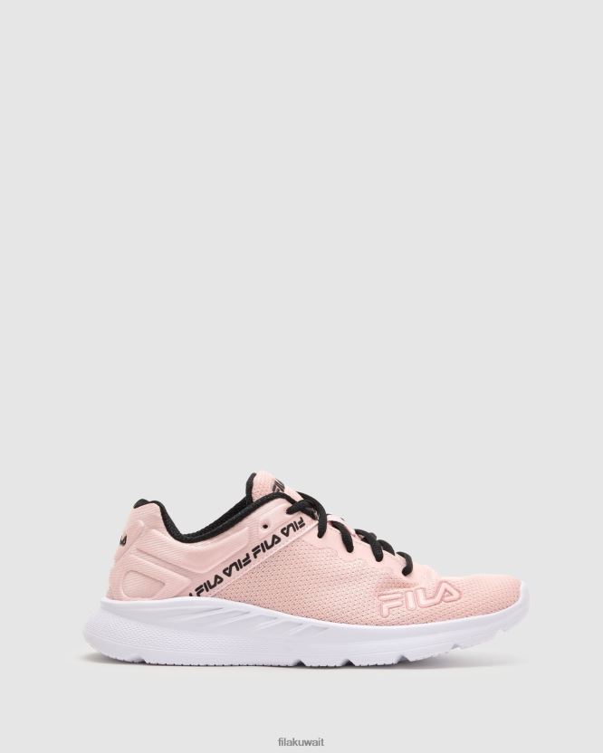 Pinkdogwood/أسود/أبيض Fila Lightspin للسيدات BX00H42793 بينك دوجوود / أسود / أبيض FILA