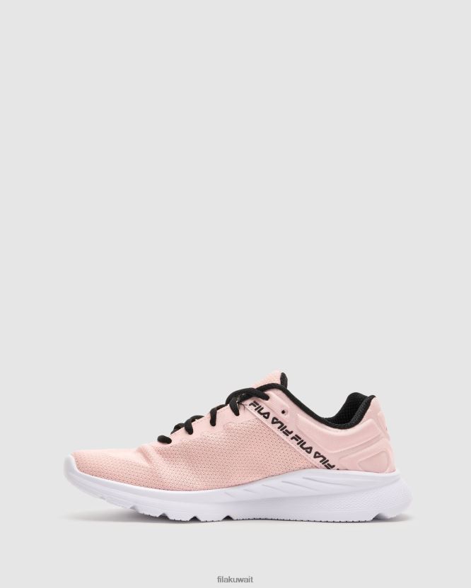 Pinkdogwood/أسود/أبيض Fila Lightspin للسيدات BX00H42793 بينك دوجوود / أسود / أبيض FILA
