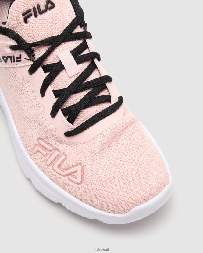 Pinkdogwood/أسود/أبيض Fila Lightspin للسيدات BX00H42793 بينك دوجوود / أسود / أبيض FILA
