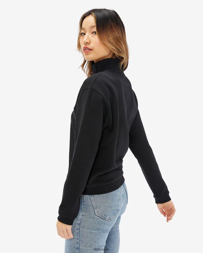 شارة نسائية QTR ZIP FILLA باللون الأسود BX00H42972 أسود FILA
