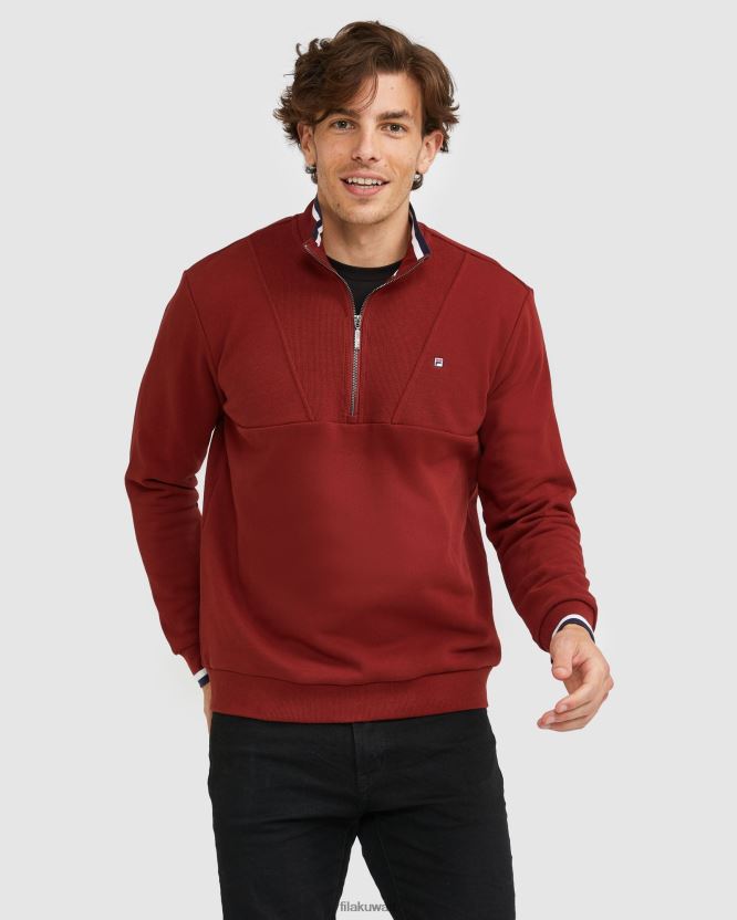 شارة رجالية QTR Zip Fila Brick BX00H42642 قالب طوب FILA