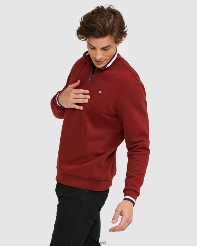 شارة رجالية QTR Zip Fila Brick BX00H42642 قالب طوب FILA
