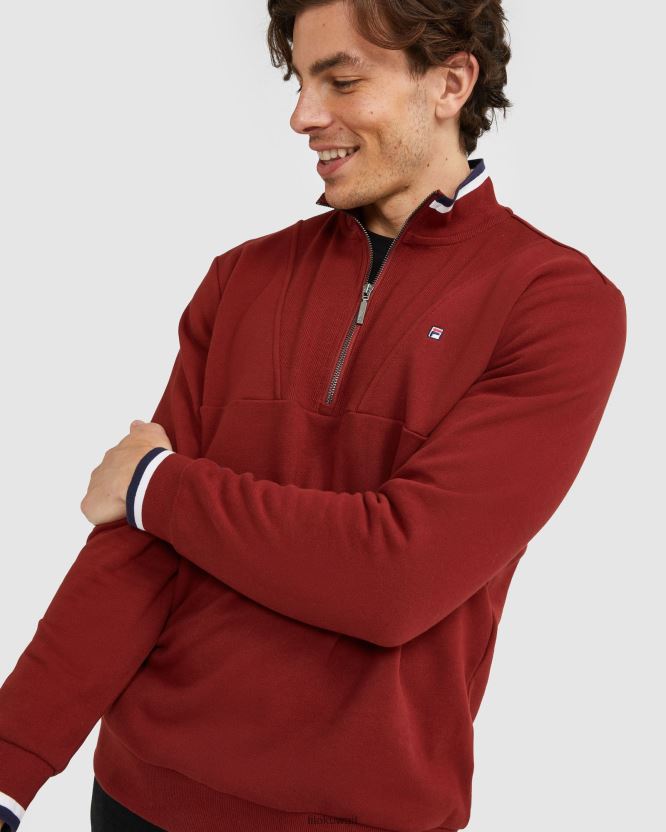 شارة رجالية QTR Zip Fila Brick BX00H42642 قالب طوب FILA