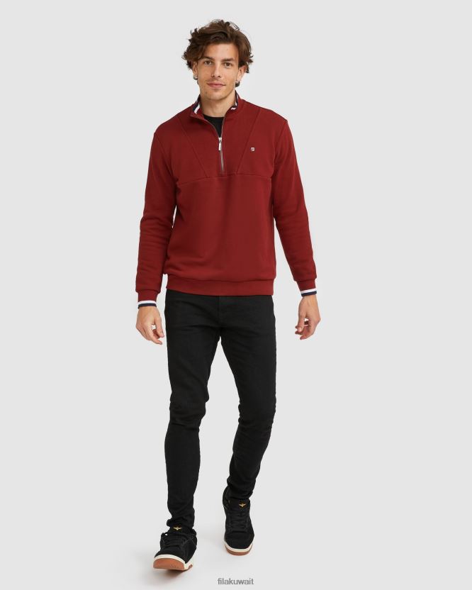 شارة رجالية QTR Zip Fila Brick BX00H42642 قالب طوب FILA