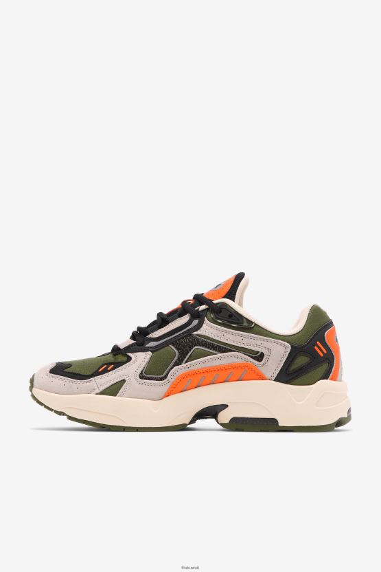 أرشيف للرجال RJV Fila Chive/Ecru/Black BX00H4140 الثوم المعمر / إكرو / أسود FILA