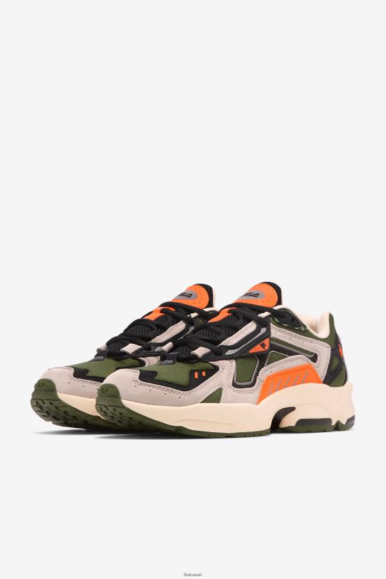 أرشيف للرجال RJV Fila Chive/Ecru/Black BX00H4140 الثوم المعمر / إكرو / أسود FILA