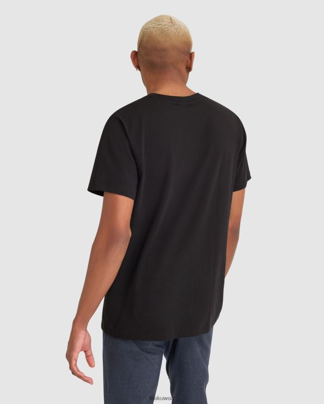 تي شيرت Raven للرجال من Fila باللون الأسود BX00H42359 أسود FILA