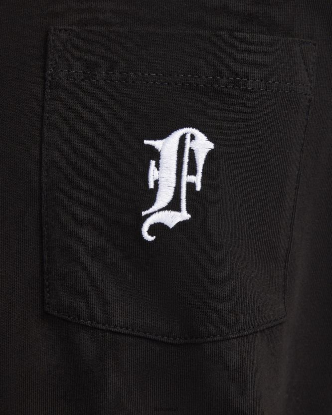 تي شيرت Raven للرجال من Fila باللون الأسود BX00H42359 أسود FILA