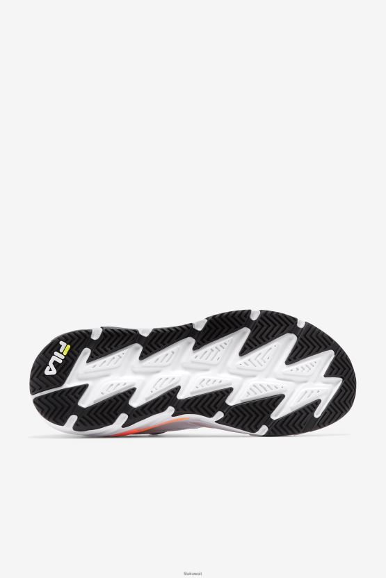 أبيض/أسود/برتقالي للرجال Ray Tacer Evo 2 Fila BX00H4162 أبيض / أسود / برتقالي FILA
