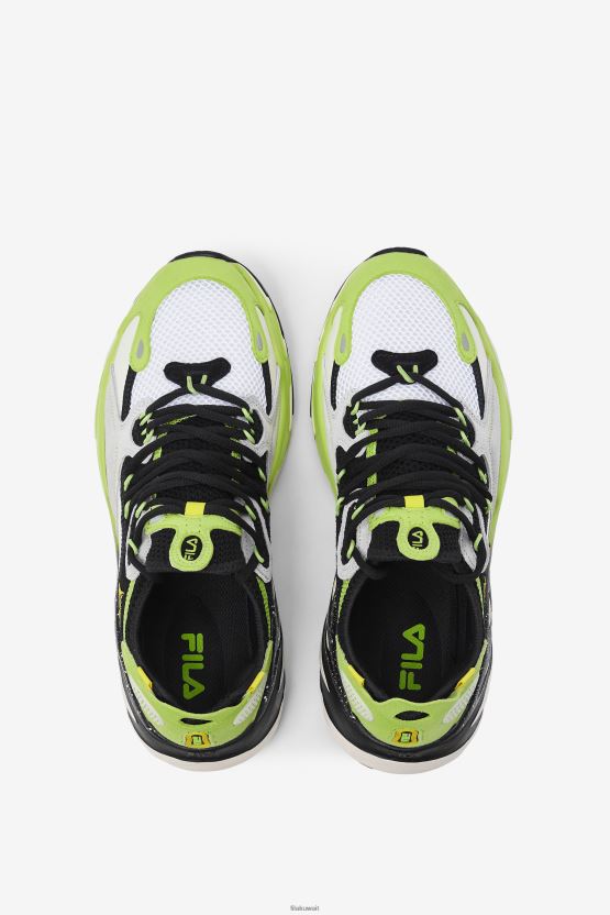 حذاء Ray Tracer Evo 2 Fila للرجال أسود/أخضر حاد/إكرو BX00H4134 أسود/أخضر حاد/إكرو FILA