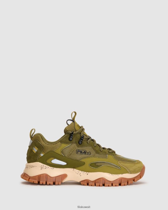 حذاء Ray Tracer TR2 Fila Grnmoss/Avocado/Black للنساء BX00H42798 جرنموس/افوكادو/اسود FILA
