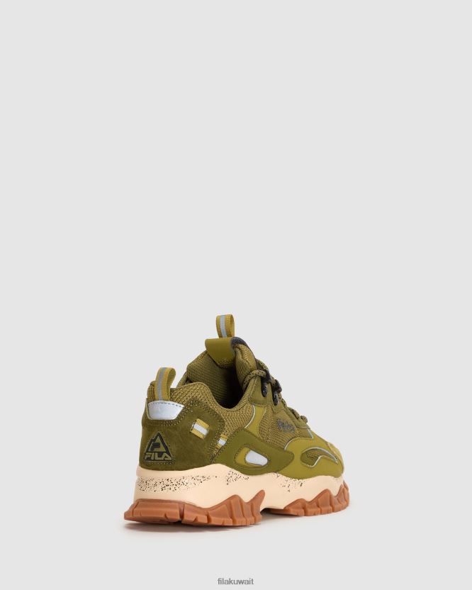 حذاء Ray Tracer TR2 Fila Grnmoss/Avocado/Black للنساء BX00H42798 جرنموس/افوكادو/اسود FILA