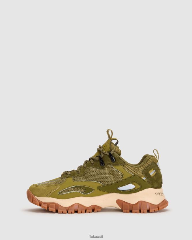 حذاء Ray Tracer TR2 Fila Grnmoss/Avocado/Black للنساء BX00H42798 جرنموس/افوكادو/اسود FILA