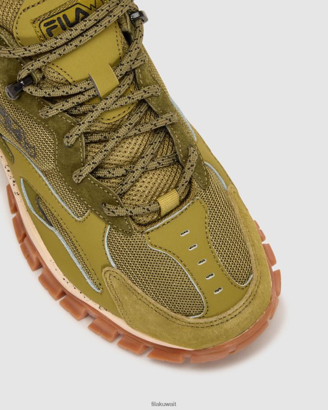 حذاء Ray Tracer TR2 Fila Grnmoss/Avocado/Black للنساء BX00H42798 جرنموس/افوكادو/اسود FILA
