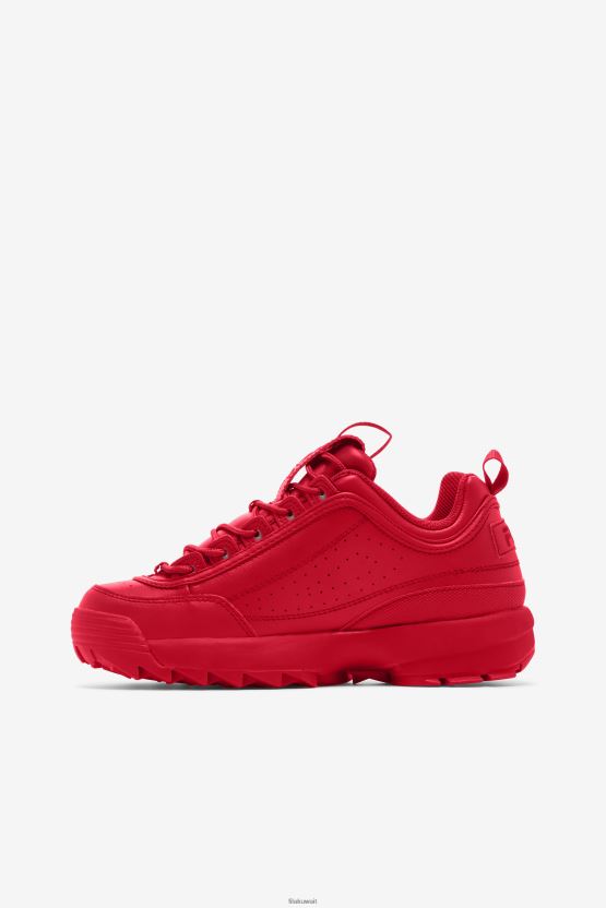 Red Fila Women's Disruptor 2 بريميوم BX00H41161 أحمر FILA