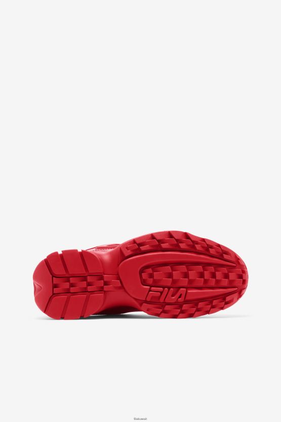 Red Fila Women's Disruptor 2 بريميوم BX00H41161 أحمر FILA
